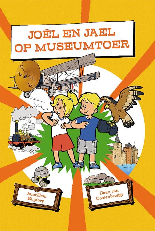 Joël en Jael op museumtoer
