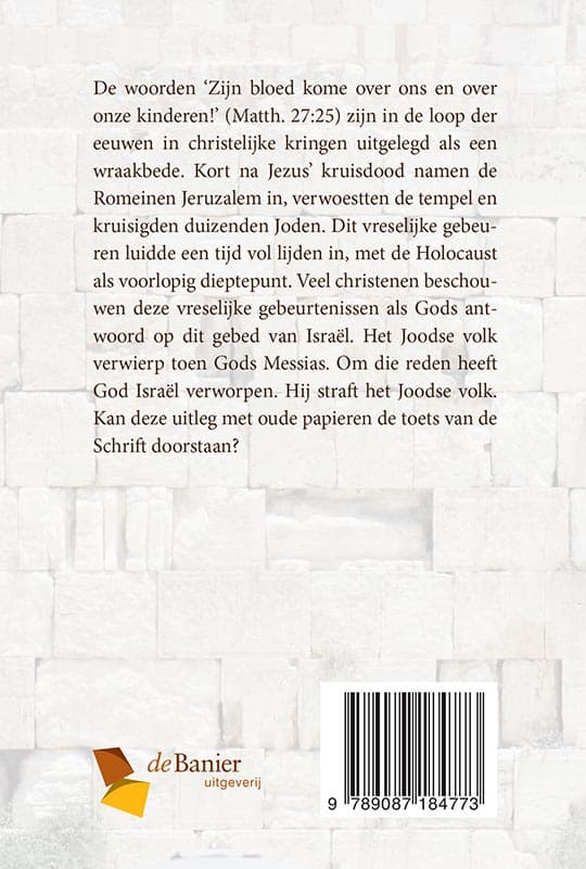 Zijn bloed kome over ons